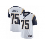 Youth Nike Los Angeles Rams #75 Deacon Jones Vapor Untouchable Limited White NFL Jersey