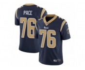 Youth Nike Los Angeles Rams #76 Orlando Pace Vapor Untouchable Limited Navy Blue Team Color NFL Jersey