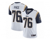 Youth Nike Los Angeles Rams #76 Orlando Pace Vapor Untouchable Limited White NFL Jersey