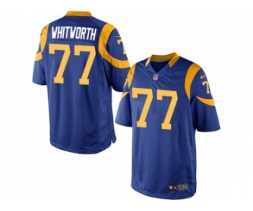 Youth Nike Los Angeles Rams #77 Andrew Whitworth Limited Royal Blue Alternate NFL Jersey