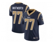 Youth Nike Los Angeles Rams #77 Andrew Whitworth Vapor Untouchable Limited Navy Blue Team Color NFL Jersey