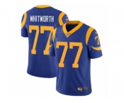 Youth Nike Los Angeles Rams #77 Andrew Whitworth Vapor Untouchable Limited Royal Blue Alternate NFL Jersey