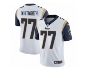 Youth Nike Los Angeles Rams #77 Andrew Whitworth Vapor Untouchable Limited White NFL Jersey