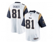 Youth Nike Los Angeles Rams #81 Gerald Everett Limited White NFL Jersey