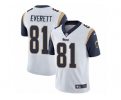 Youth Nike Los Angeles Rams #81 Gerald Everett Vapor Untouchable Limited White NFL Jersey