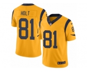 Youth Nike Los Angeles Rams #81 Torry Holt Limited Gold Rush NFL Jersey