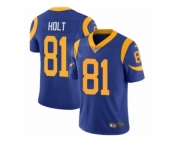 Youth Nike Los Angeles Rams #81 Torry Holt Vapor Untouchable Limited Royal Blue Alternate NFL Jersey