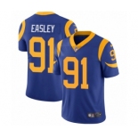 Youth Nike Los Angeles Rams #91 Dominique Easley Royal Blue Alternate Vapor Untouchable Limited Player NFL Jersey