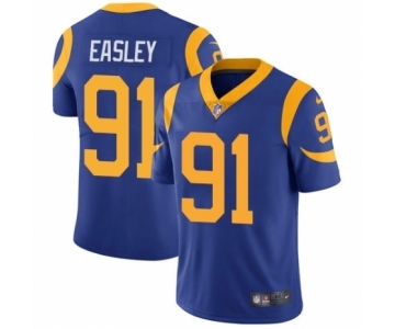 Youth Nike Los Angeles Rams #91 Dominique Easley Royal Blue Alternate Vapor Untouchable Limited Player NFL Jersey