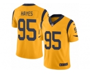 Youth Nike Los Angeles Rams #95 William Hayes Limited Gold Rush NFL Jersey