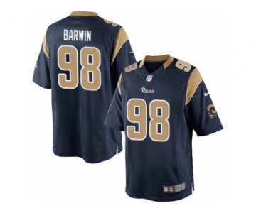 Youth Nike Los Angeles Rams #98 Connor Barwin Limited Navy Blue Team Color NFL Jersey