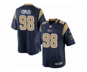 Youth Nike Los Angeles Rams #98 Quinton Coples Limited Navy Blue Team Color NFL Jersey