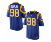 Youth Nike Los Angeles Rams #98 Quinton Coples Limited Royal Blue Alternate NFL Jersey