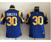 Youth Nike Nfl Jerseys St. Louis Rams #30 Todd Gurley Blue Jersey