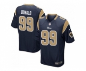 Youth Nike St. Louis Rams #99 Aaron Donald Navy Blue jerseys