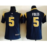 nike youth nfl jerseys st. louis rams #5 foles dk.blue[nike]