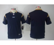 nike youth nfl jerseys st louis rams blank blue[nike limited]