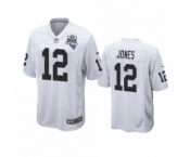 Las Vegas Raiders #12 Zay Jones White 2020 Inaugural Season Game Jersey