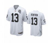 Las Vegas Raiders #13 Hunter Renfrow White 2020 Inaugural Season Game Jersey