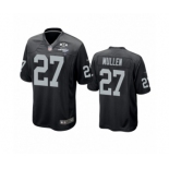 Las Vegas Raiders Trayvon Mullen Black 2020 Inaugural Season Game Jersey