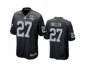 Las Vegas Raiders Trayvon Mullen Black 2020 Inaugural Season Game Jersey