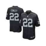 Men Nike Oakland Raiders #22 Gareon Conley Game Black Team Color NFL Jersey