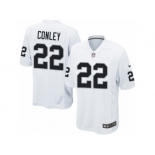 Men Nike Oakland Raiders #22 Gareon Conley Game White NFL Jersey