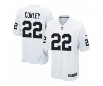 Men Nike Oakland Raiders #22 Gareon Conley Game White NFL Jersey