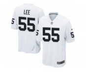 Men Nike Oakland Raiders #55 Marquel Lee Game White NFL Jersey