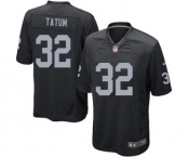 Men's Nike Oakland Raiders #32 Jack Tatum Game Black Team Color NFL Jersey