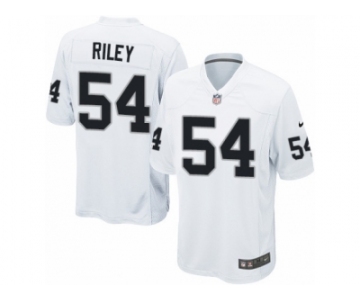 Men's Nike Oakland Raiders #54 Perry Riley Game White NFL Jersey