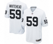 Men's Nike Oakland Raiders #59 Tahir Whitehead Game White NFL Jersey