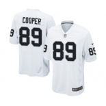 Men's Nike Oakland Raiders #89 Amari Cooper Game White NFL Jersey