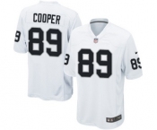 Men's Nike Oakland Raiders #89 Amari Cooper Game White NFL Jersey