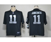 nike nfl jerseys oakland raiders #11 janikowski black[game]