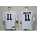 nike nfl jerseys oakland raiders #11 janikowski white[game]