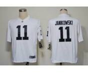 nike nfl jerseys oakland raiders #11 janikowski white[game]