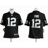 nike nfl jerseys oakland raiders #12 jacoby ford black[game]