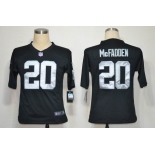 nike nfl jerseys oakland raiders #20 mcfadden black[game]