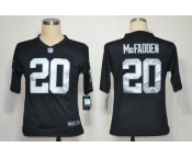 nike nfl jerseys oakland raiders #20 mcfadden black[game]