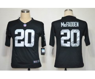 nike nfl jerseys oakland raiders #20 mcfadden black[game]