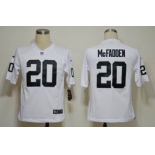 nike nfl jerseys oakland raiders #20 mcfadden white[game]