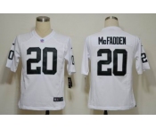 nike nfl jerseys oakland raiders #20 mcfadden white[game]