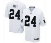 nike nfl jerseys oakland raiders #24 michael huff white[game]