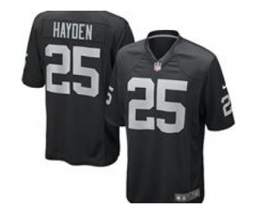 nike nfl jerseys oakland raiders #25 hayden black[game]