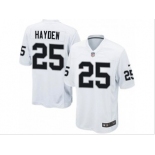 nike nfl jerseys oakland raiders #25 hayden white[game]