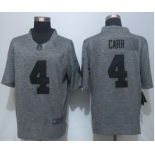 nike nfl jerseys oakland raiders #4 carr gray[game]