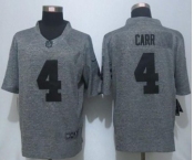 nike nfl jerseys oakland raiders #4 carr gray[game]