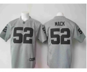 nike nfl jerseys oakland raiders #52 mack gray[game]