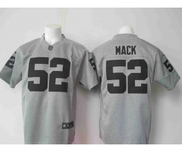 nike nfl jerseys oakland raiders #52 mack gray[game]